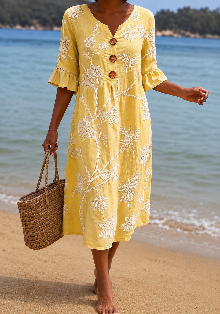 Jolene Casual Floral Print Dress