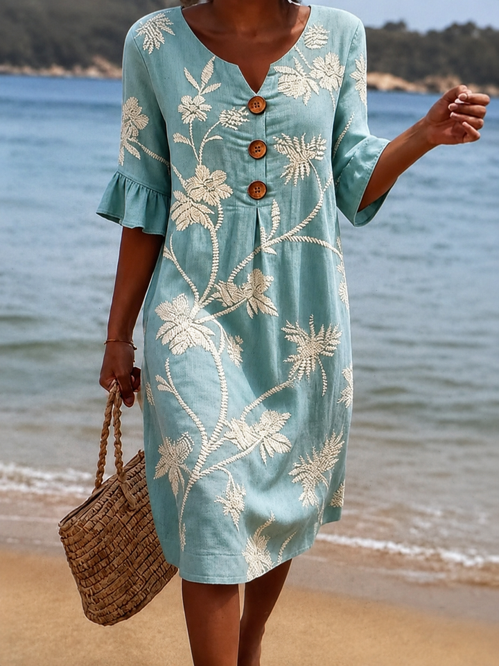 Jolene Casual Floral Print Dress
