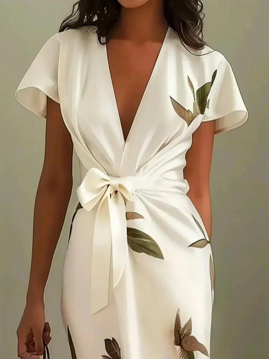 Agnes Wrap Midi Dress