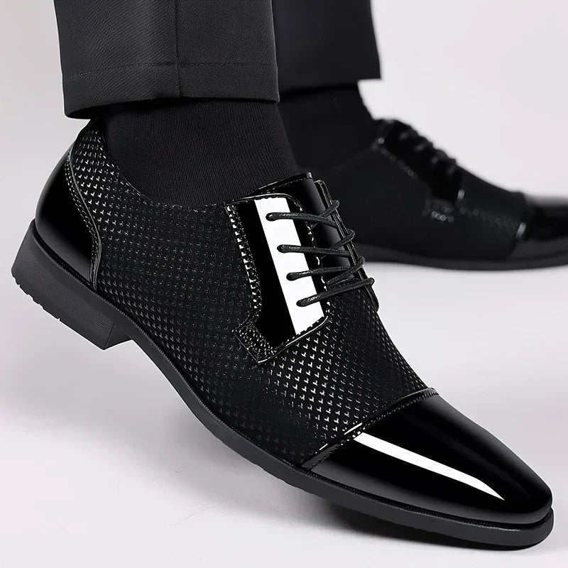 Neil Gloss-Knit Oxford