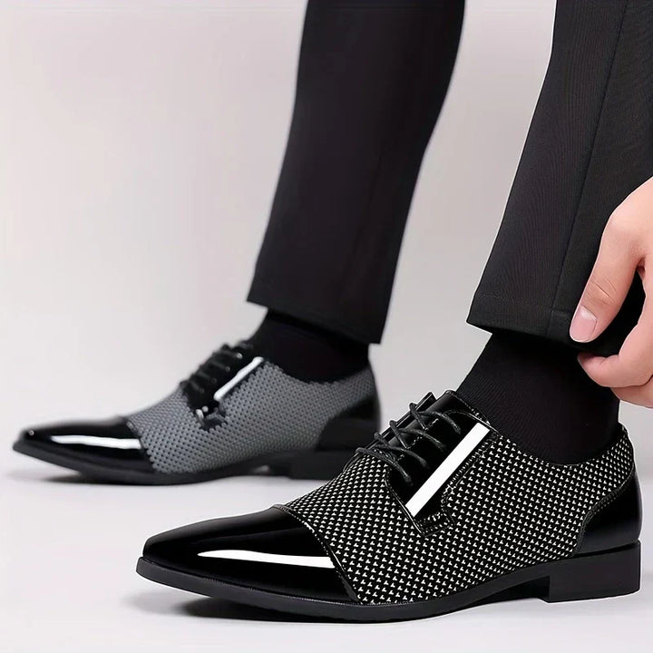 Neil Gloss-Knit Oxford