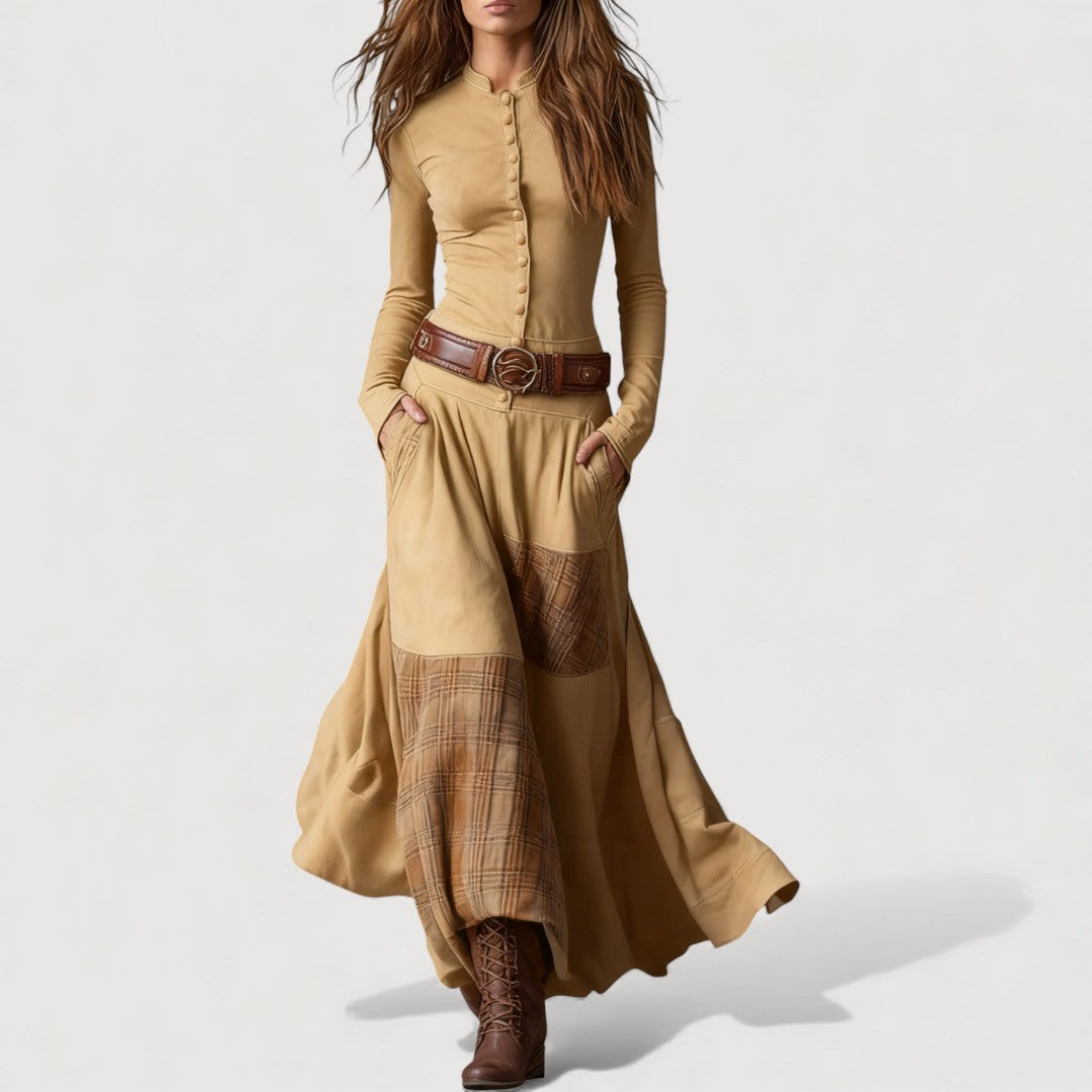 Lowenna Elegant Maxi Dress