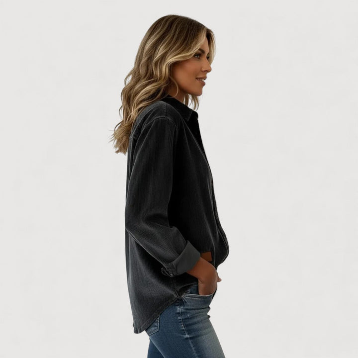 Shirley Corduroy Button Shirt