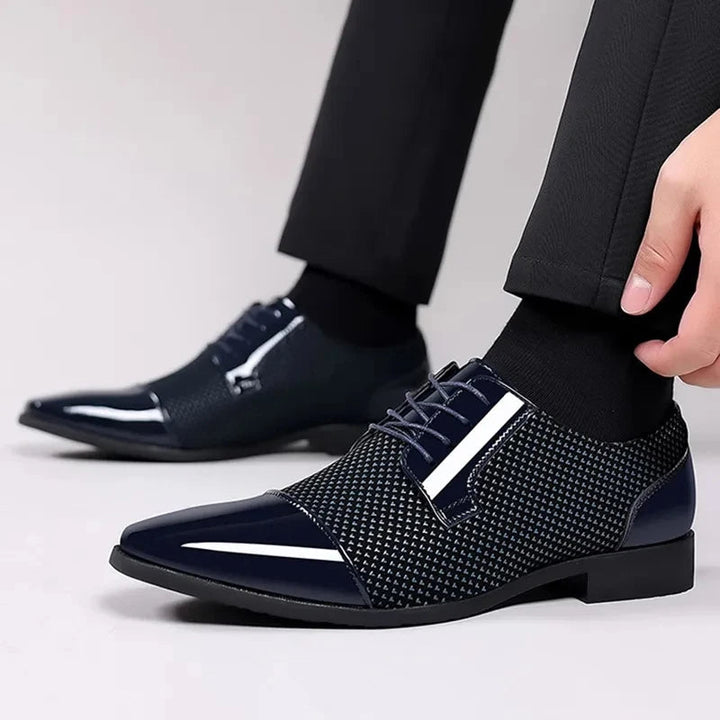 Neil Gloss-Knit Oxford