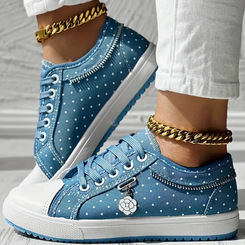Annabelle Elegant Floral Trainers