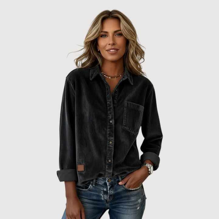 Shirley Corduroy Button Shirt