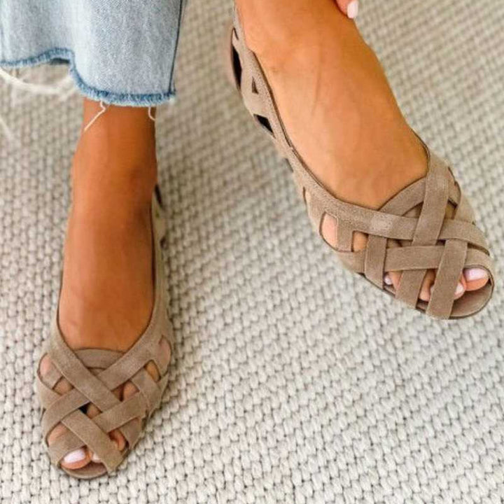 Caterina™ Colourful Woven Comfort Sandals