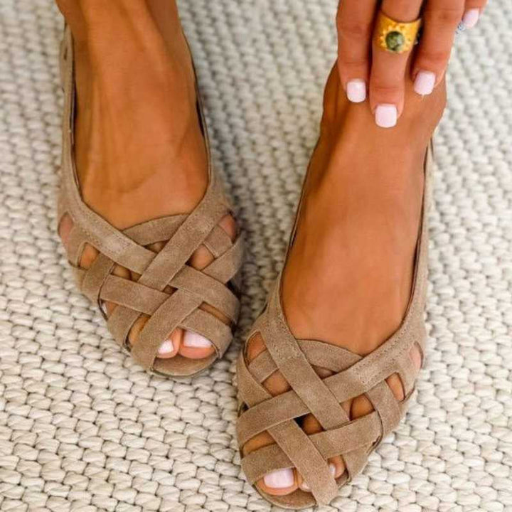 Caterina™ Colourful Woven Comfort Sandals