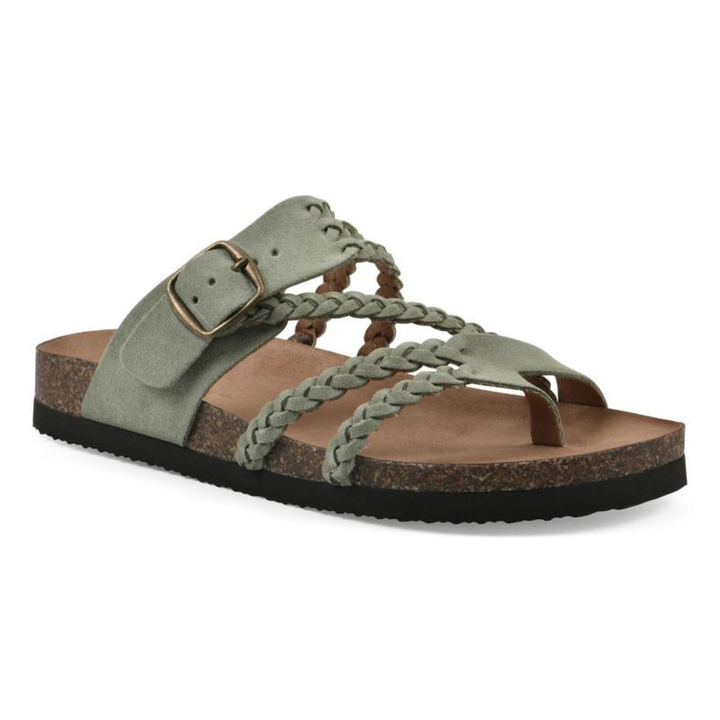 Hailey Braided Cork Sandals