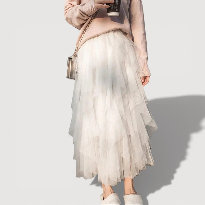 Sara Flowy Midi Skirt