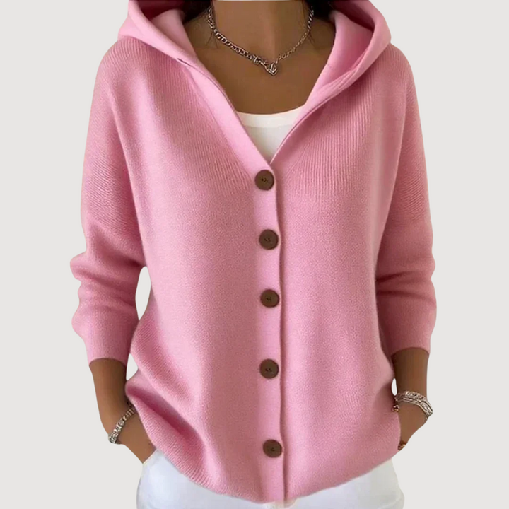 Neve Cute Hooded Cardigan