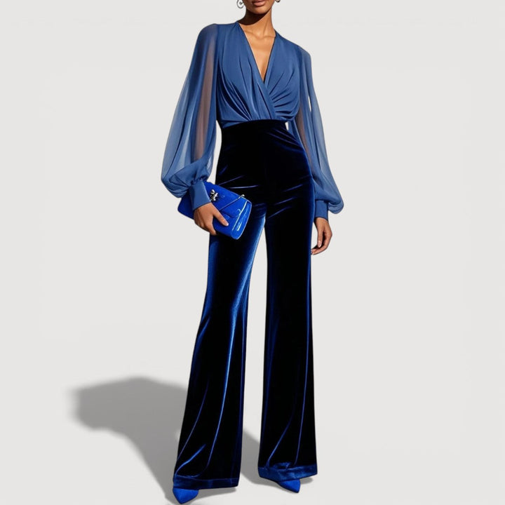 Jade Elegant Velvet Look Set