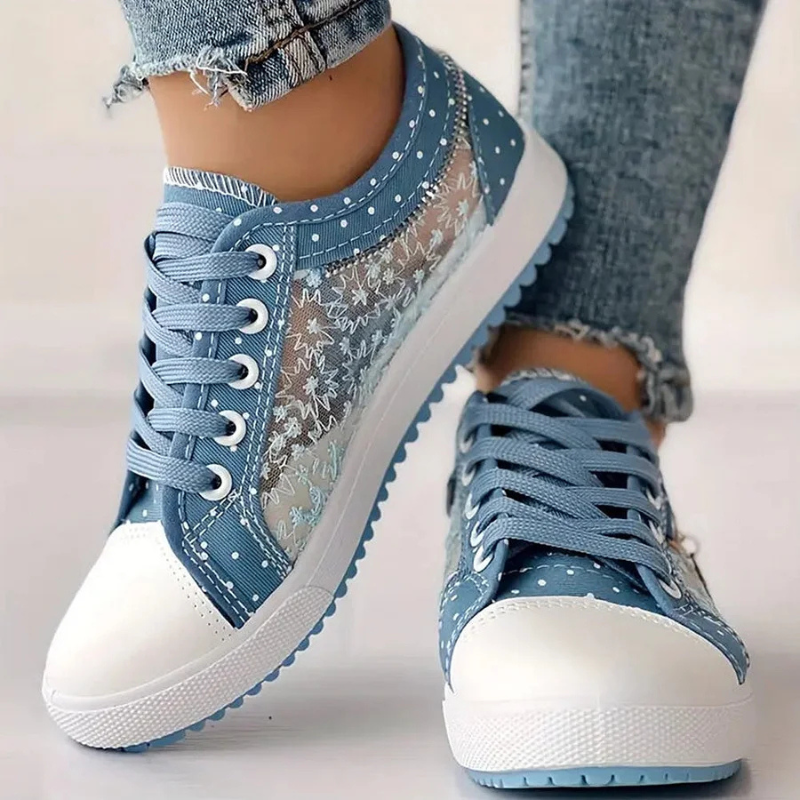 Annabelle Elegant Floral Trainers