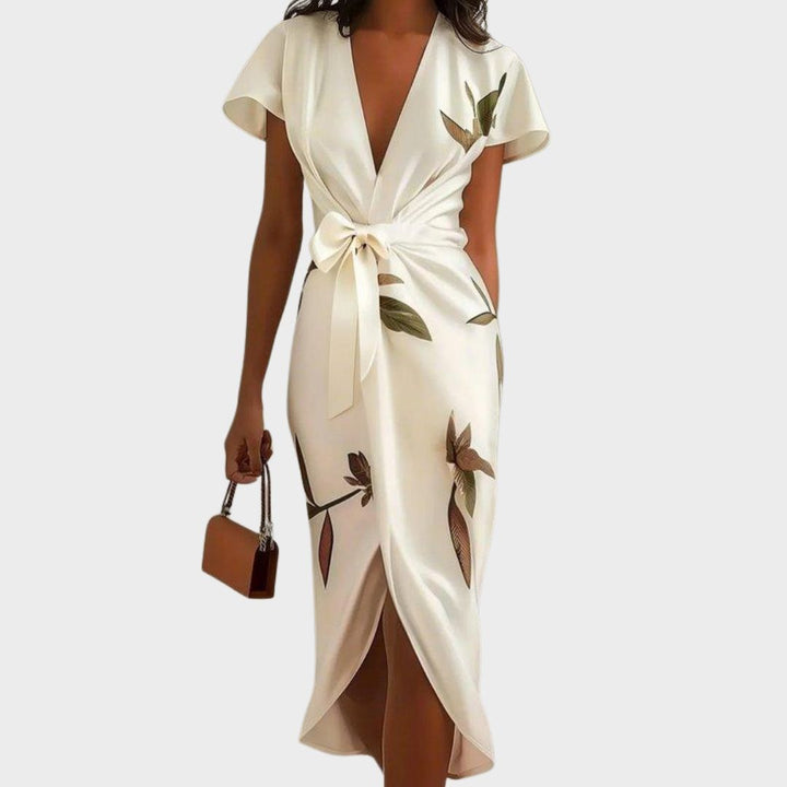 Agnes Wrap Midi Dress
