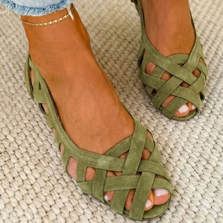 Caterina™ Colourful Woven Comfort Sandals