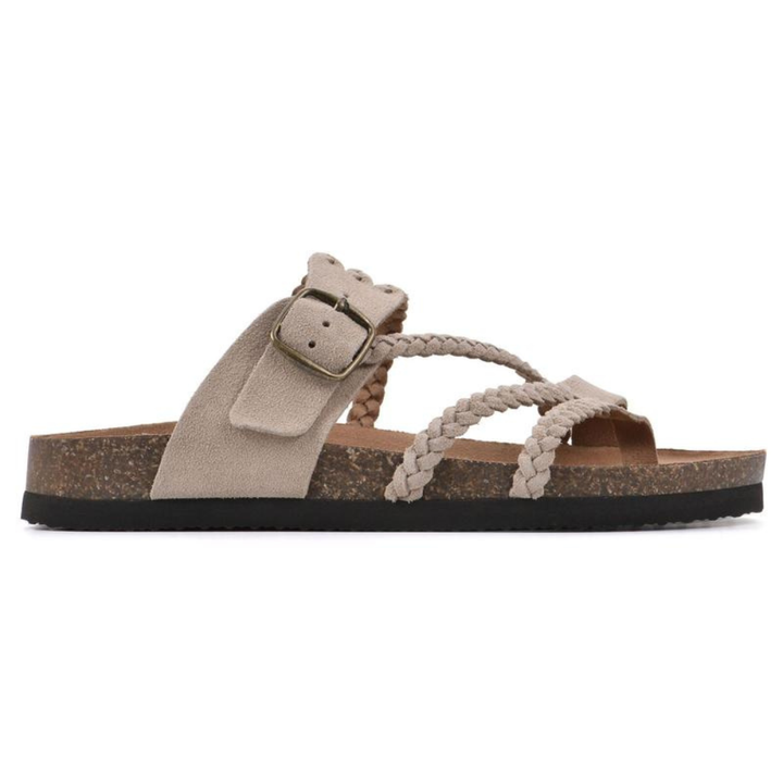 Hailey Braided Cork Sandals
