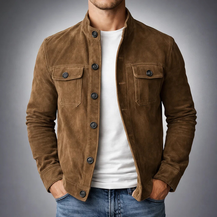 Edward Suede Overshirt