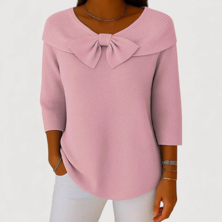 Bonnie Bow Knit Top