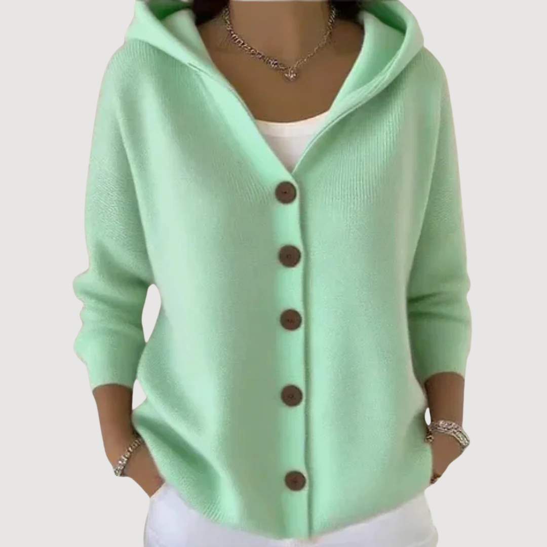 Neve Cute Hooded Cardigan