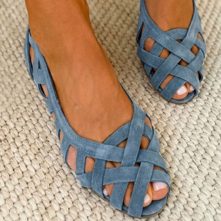 Caterina™ Colourful Woven Comfort Sandals