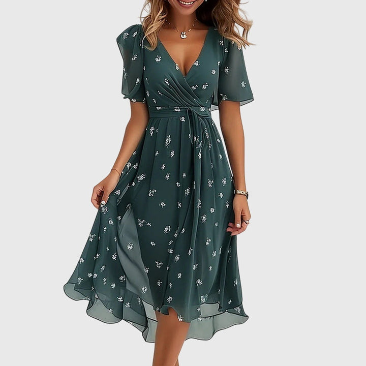 Rosemary Chic Midi Dress