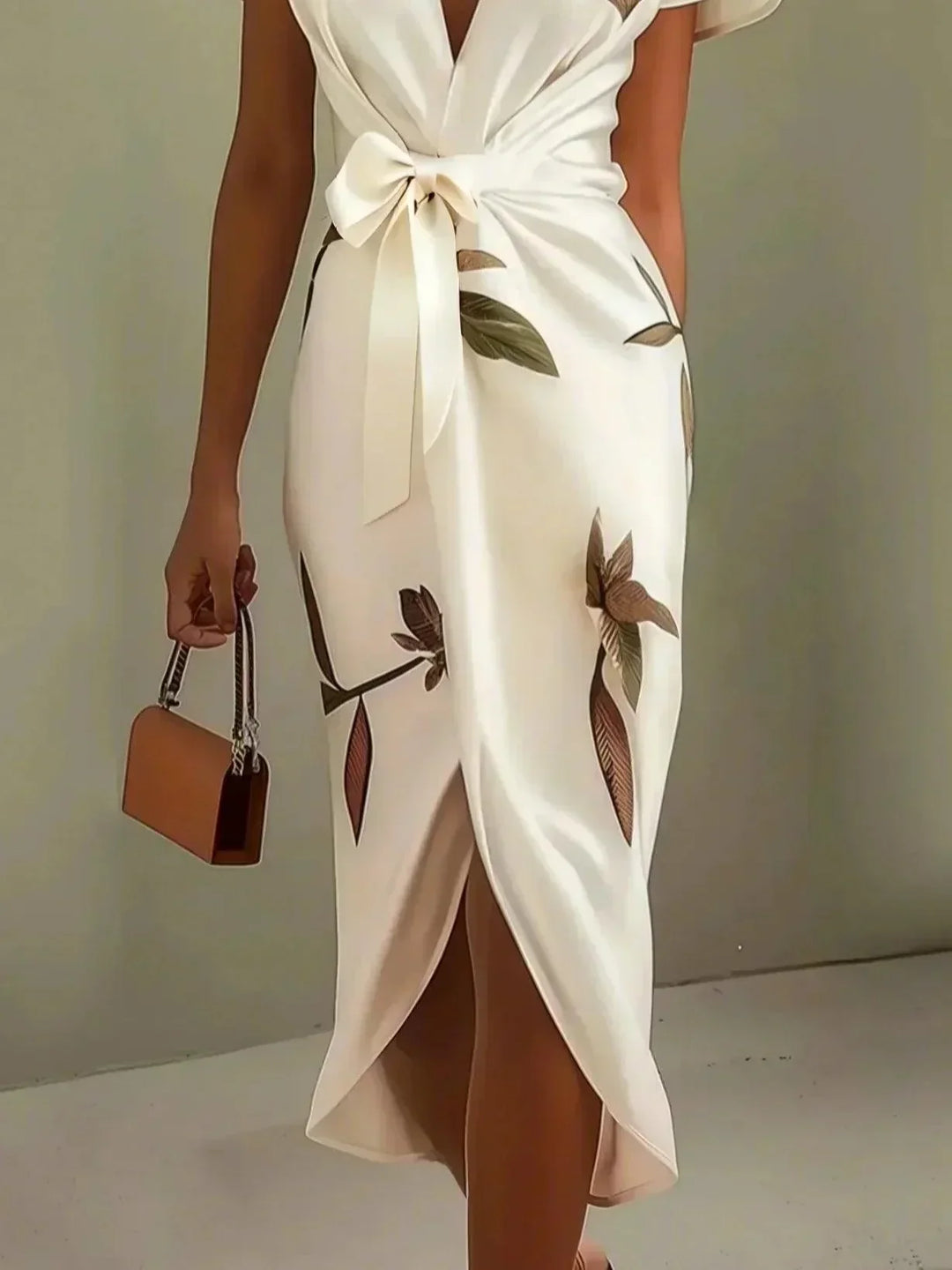 Agnes Wrap Midi Dress