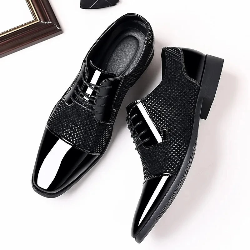 Neil Gloss-Knit Oxford