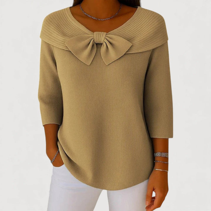Bonnie Bow Knit Top