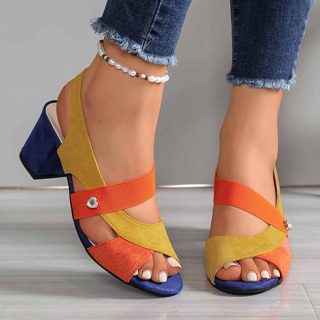 Sandy Elegant Orthopaedic Heels