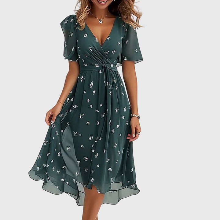 Rosemary Chic Midi Dress