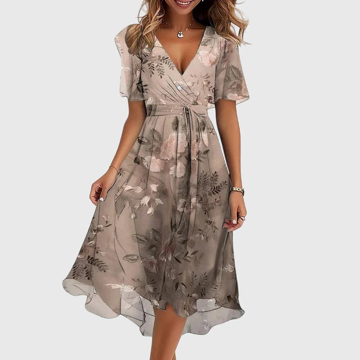 Rosemary Chic Midi Dress