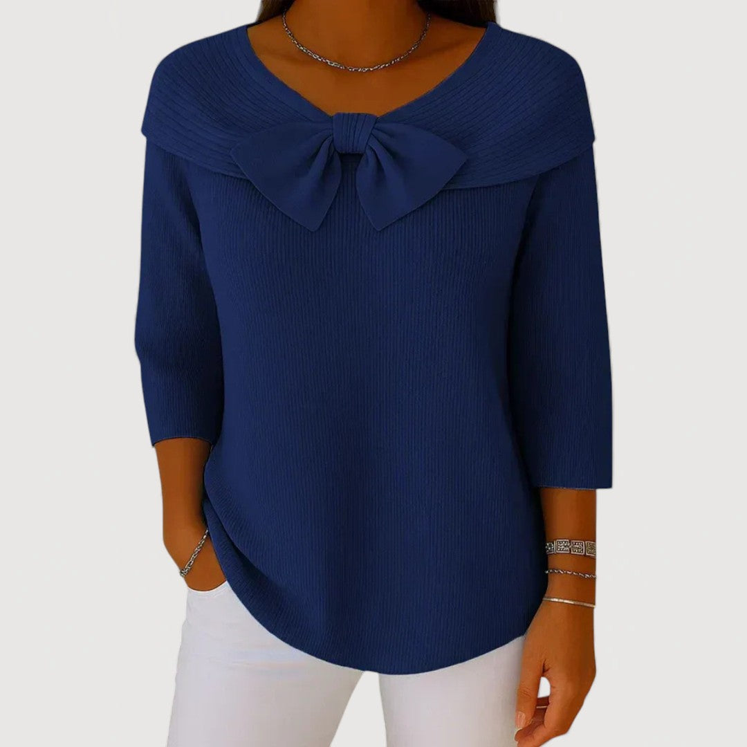 Bonnie Bow Knit Top