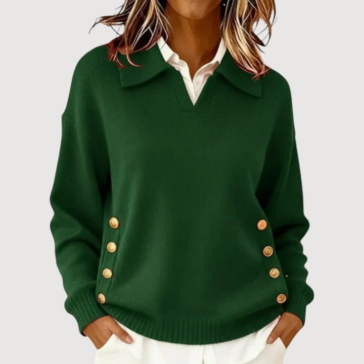 Indie Button Detail Jumper