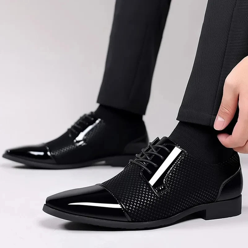 Neil Gloss-Knit Oxford