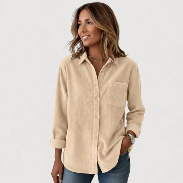 Shirley Corduroy Button Shirt