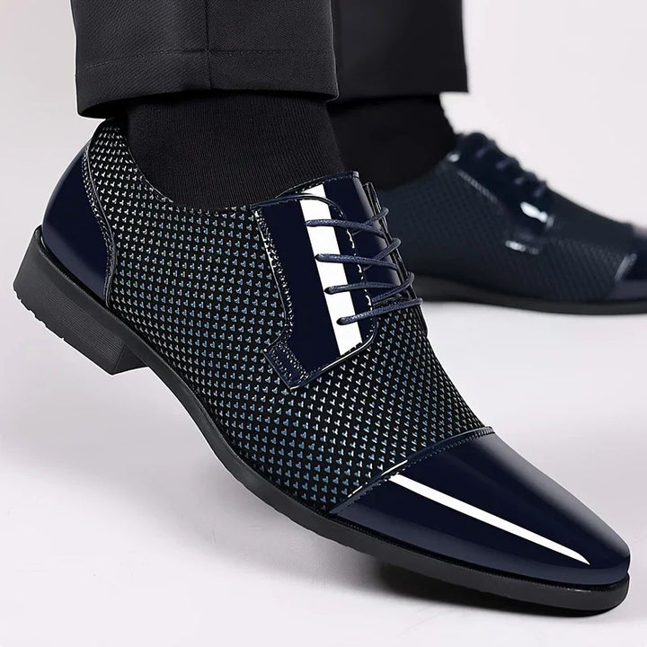 Neil Gloss-Knit Oxford