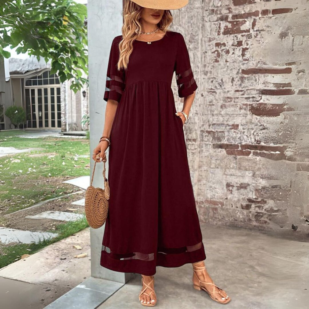 Auris Flattering Midi Dress