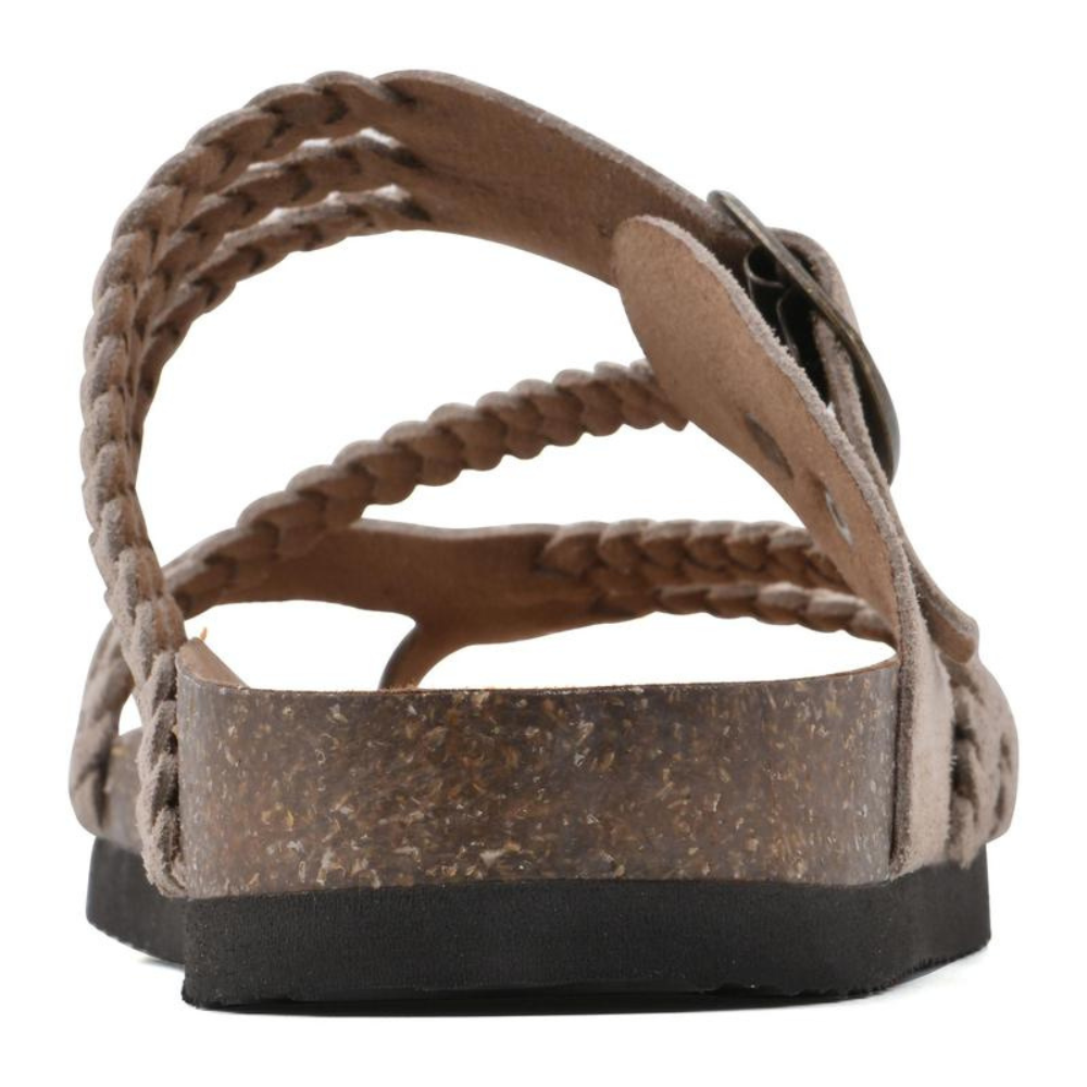 Hailey Braided Cork Sandals