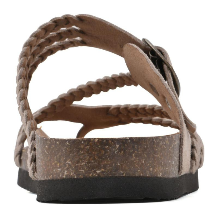 Hailey Braided Cork Sandals