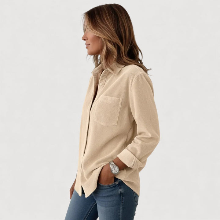 Shirley Corduroy Button Shirt
