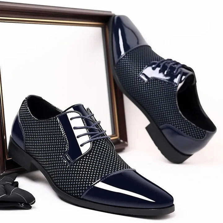 Neil Gloss-Knit Oxford