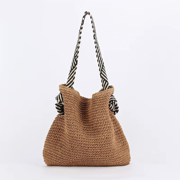 Luna Boho Bag with Structure and Statement Straps