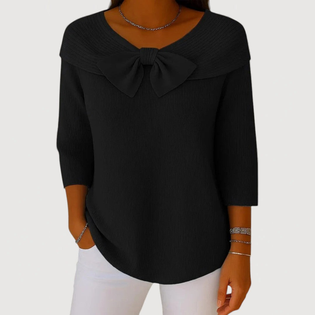 Bonnie Bow Knit Top