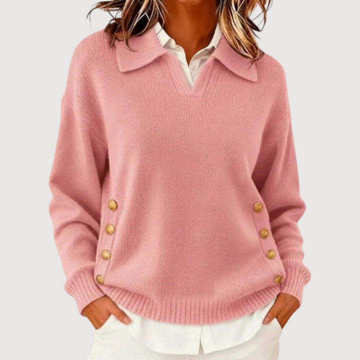 Indie Button Detail Jumper