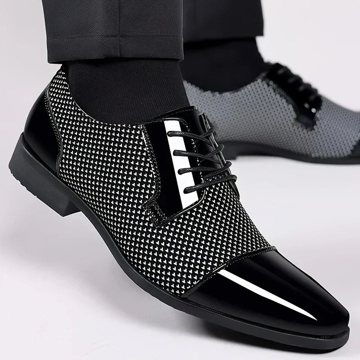 Neil Gloss-Knit Oxford