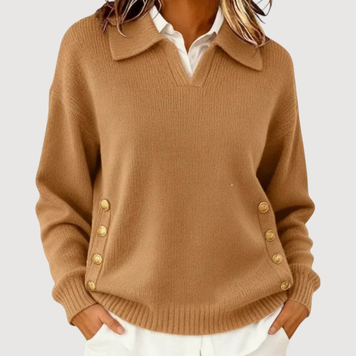 Indie Button Detail Jumper