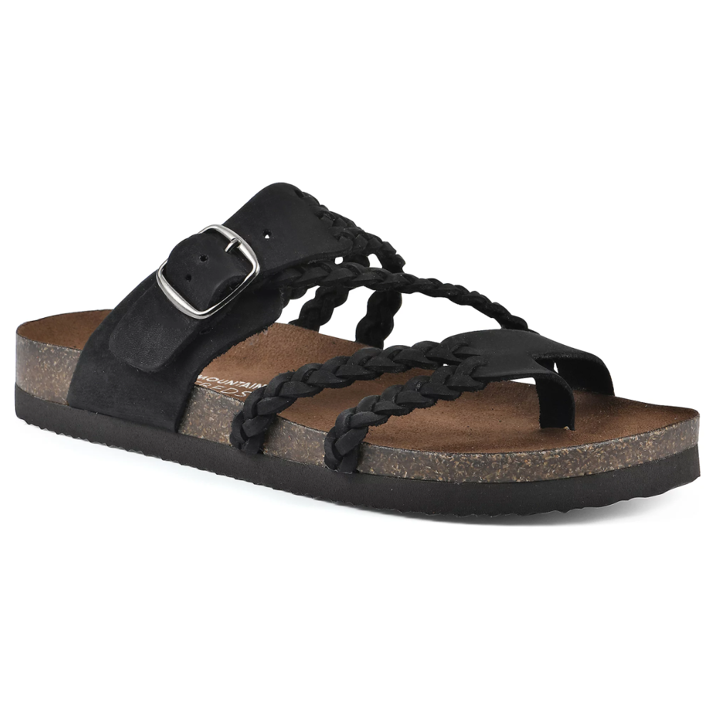 Hailey Braided Cork Sandals