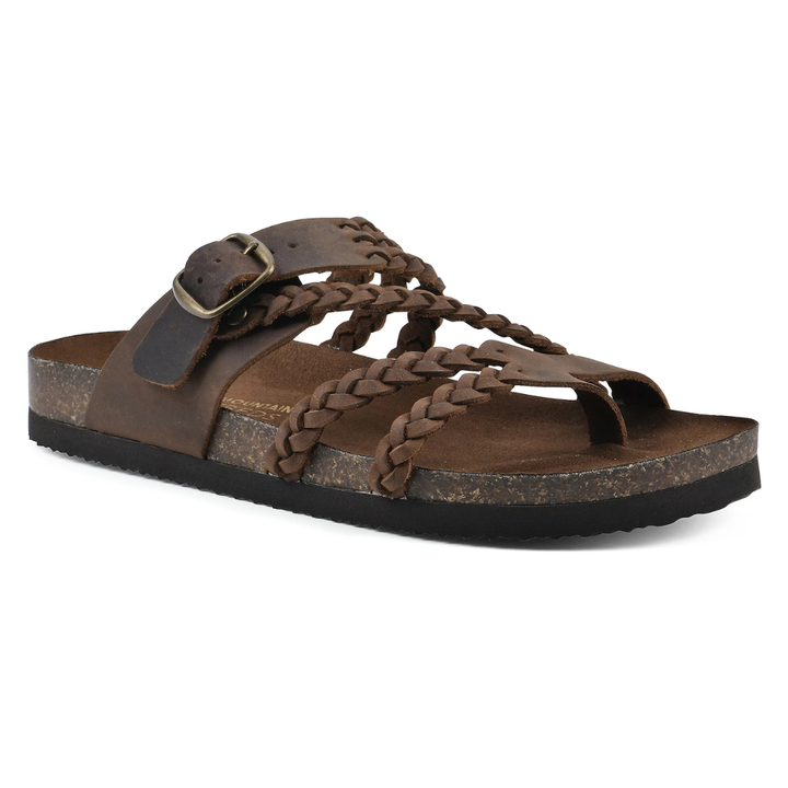 Hailey Braided Cork Sandals