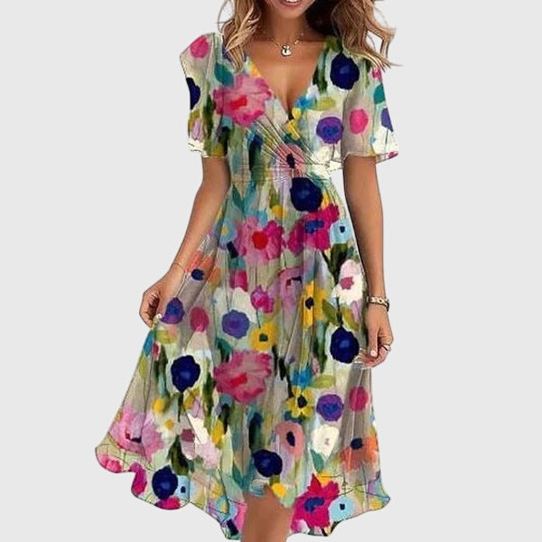 Rosemary Chic Midi Dress