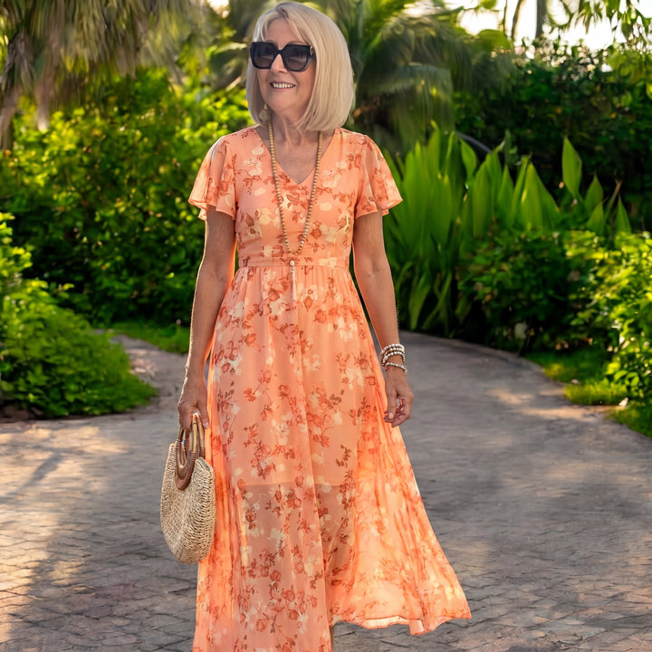 Zonia Flowing and Flattering Dress